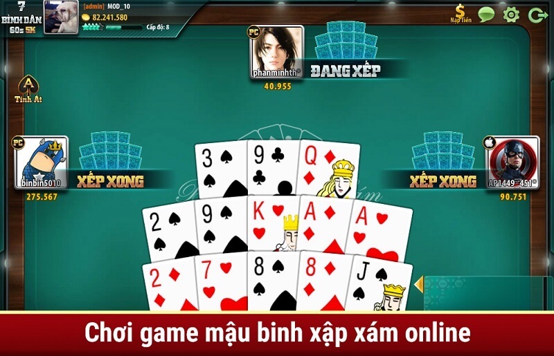 Game bài mậu binh online fb88